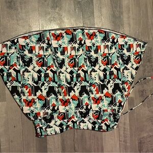 Abstract Patterned Skirt